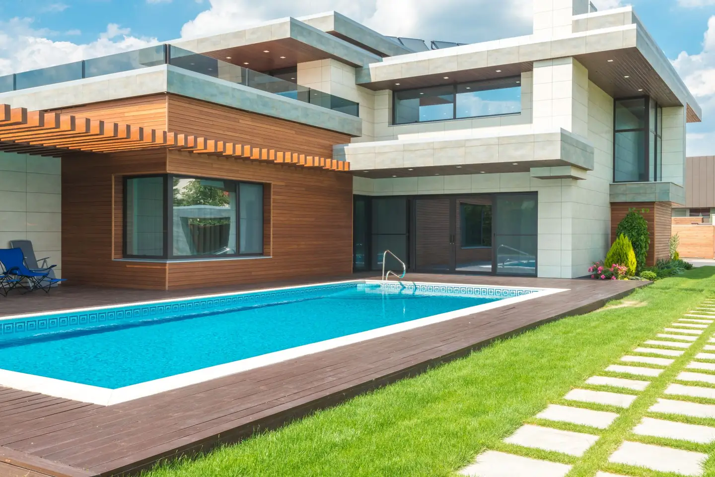 Swimming pool built in Hamilton Valley, NSW
